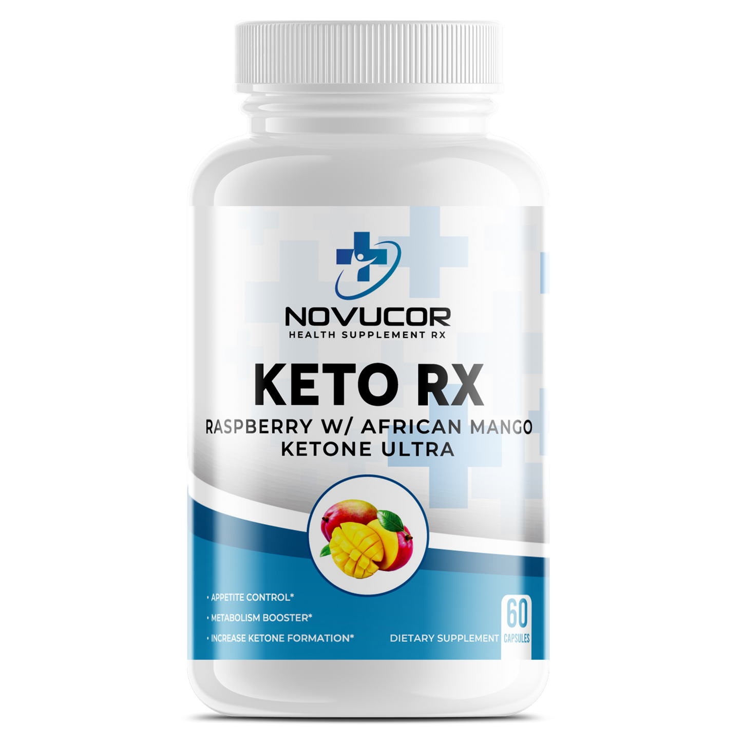Ketone Ultra (Raspberry/African Mango) Metabolism Booster - Keto Series 60 capsules