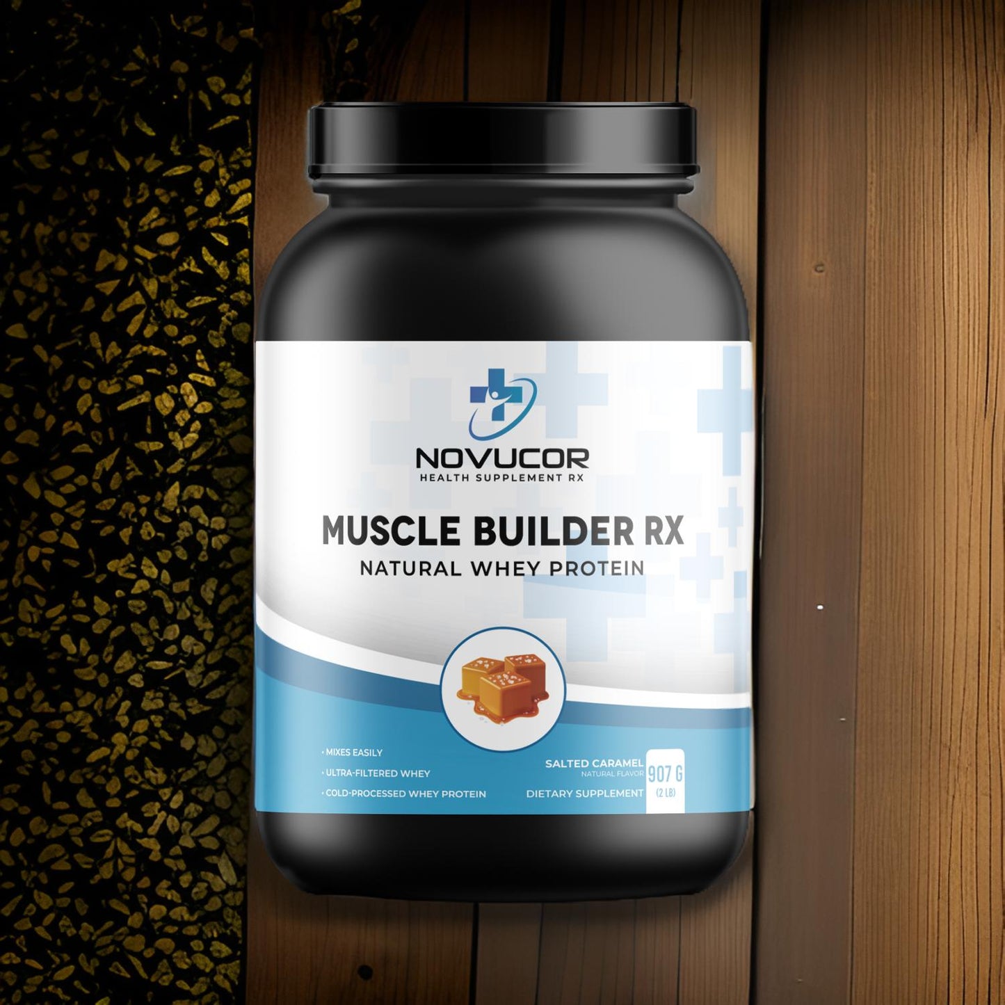 Natural Whey Protein Salted Caramel