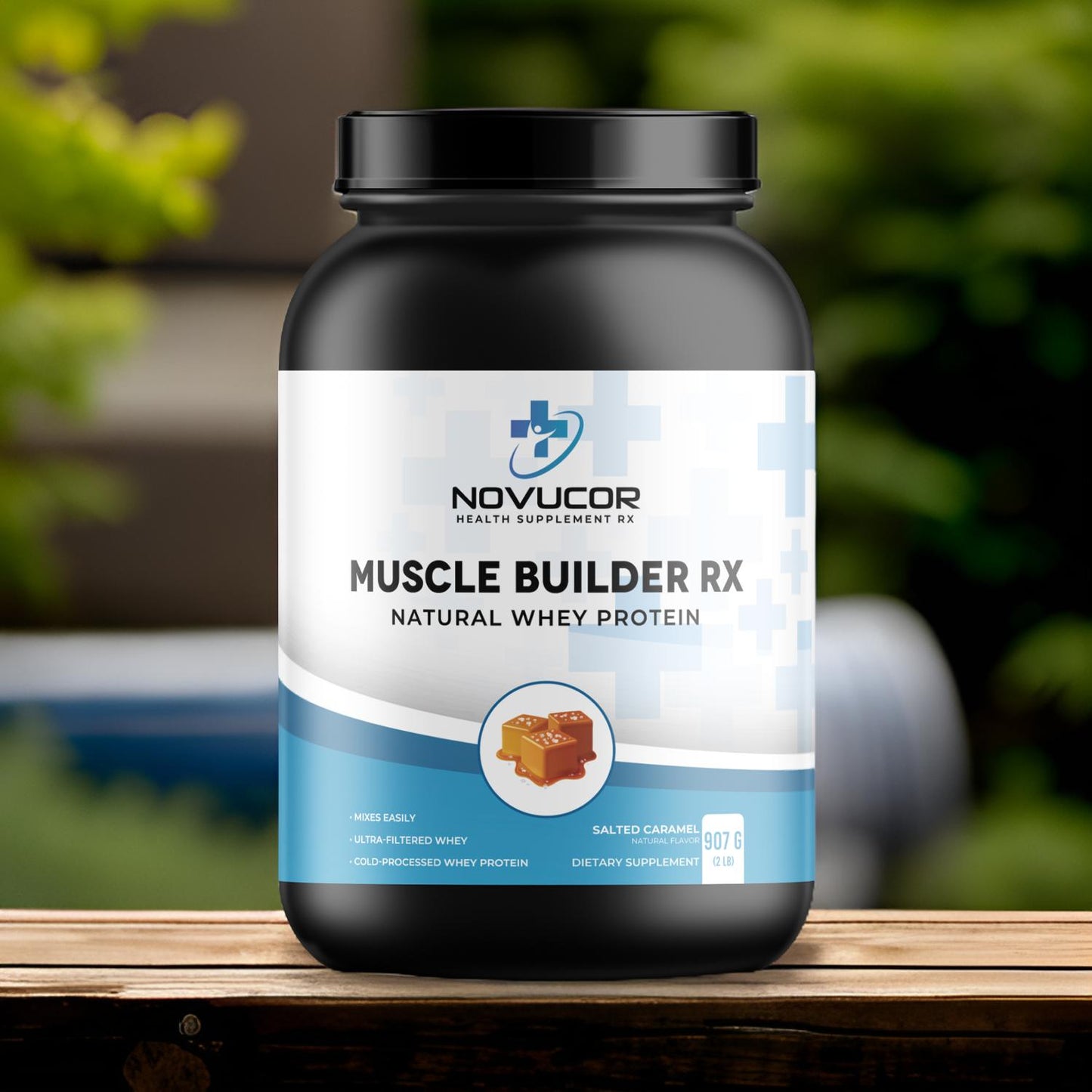 Natural Whey Protein Salted Caramel
