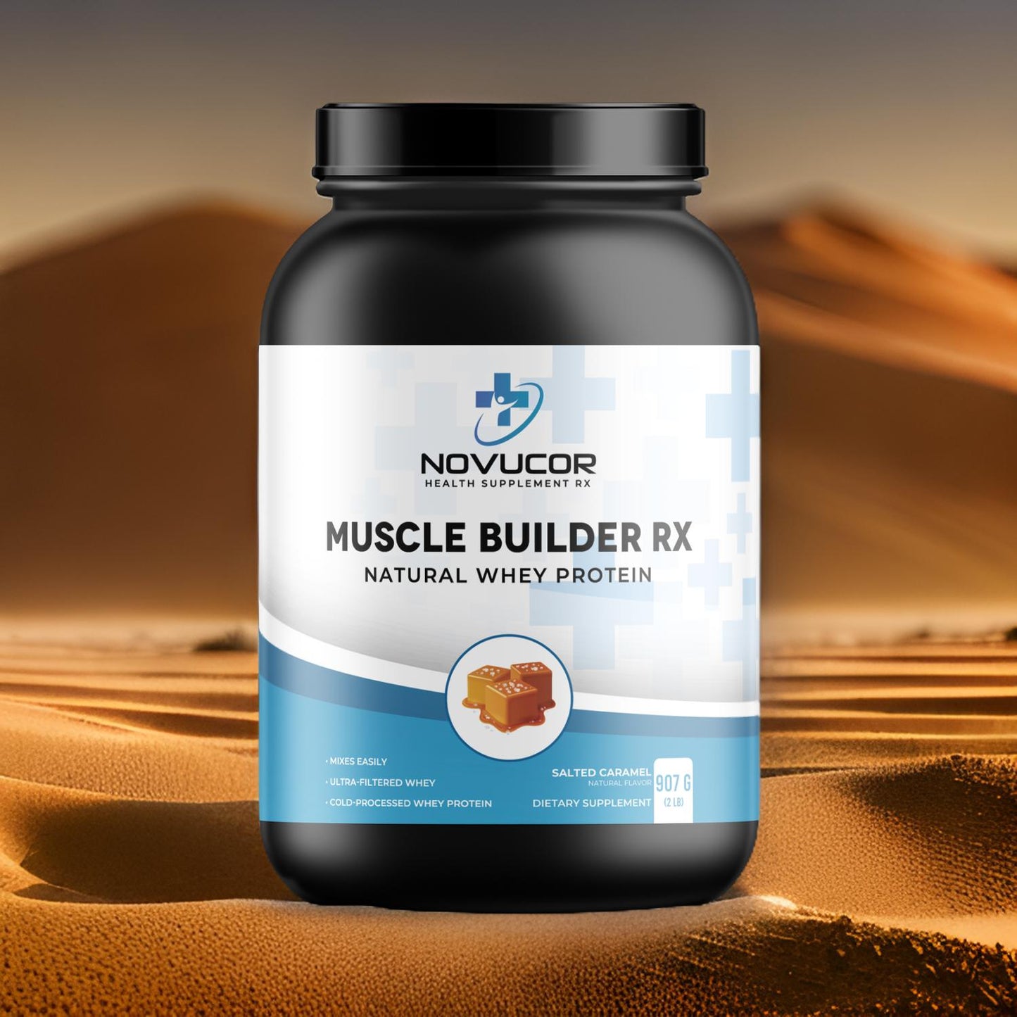 Natural Whey Protein Salted Caramel