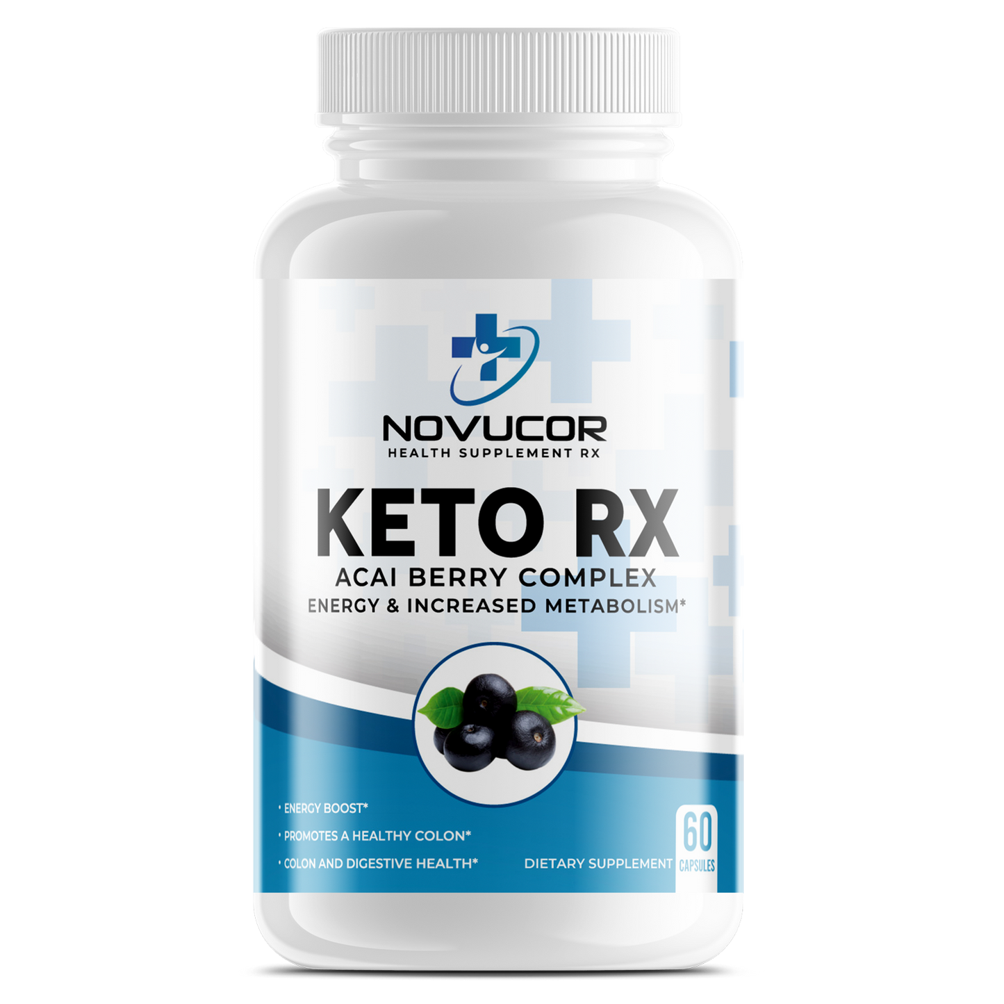 Acai Berry Complex Metabolic Booster - Keto Rx Series 60 capsules