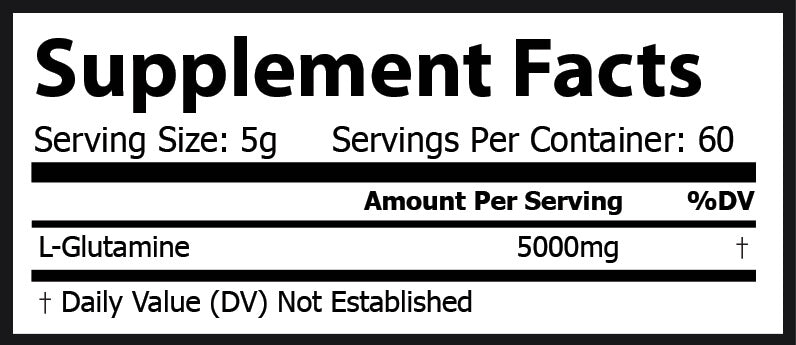 L Glutamine Powder (Unflavored) 10.5oz