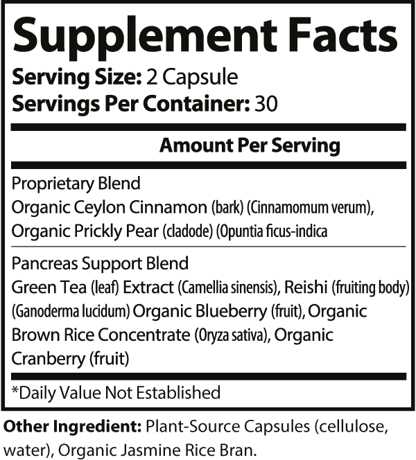 Novucor Supplement Facts