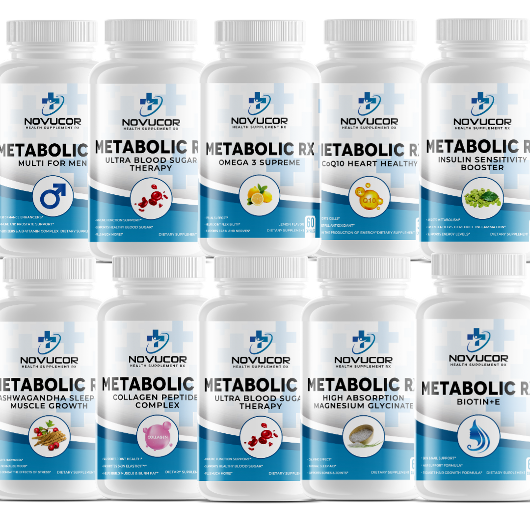 Metabolic Rx Vitamin Product Line