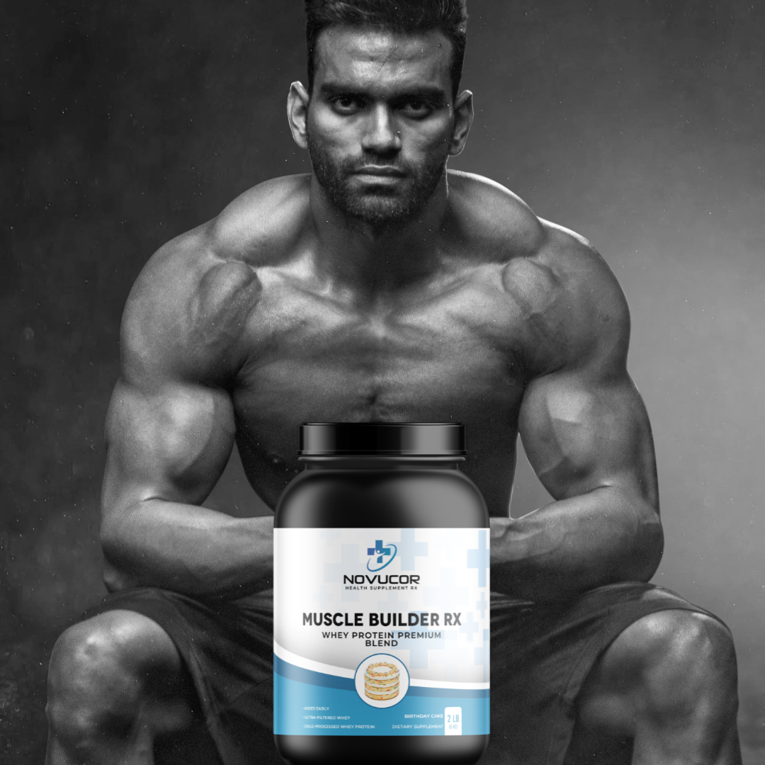 WHEY PROTEIN in Birthday Cake flavor W BCAA