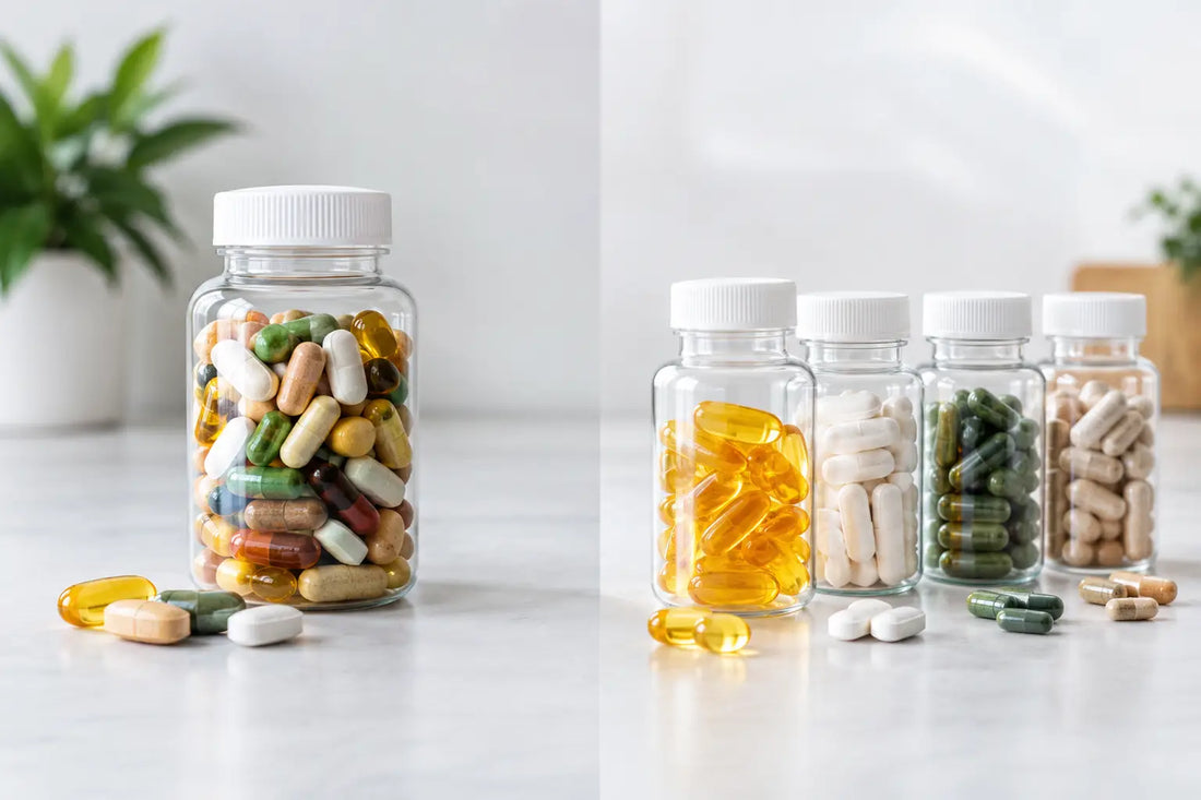 Bundle Supplements vs Single Vitamins Compared