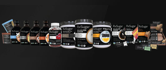 Allulose, RxSugar, sugar alternative, blood sugar control, keto sweetener