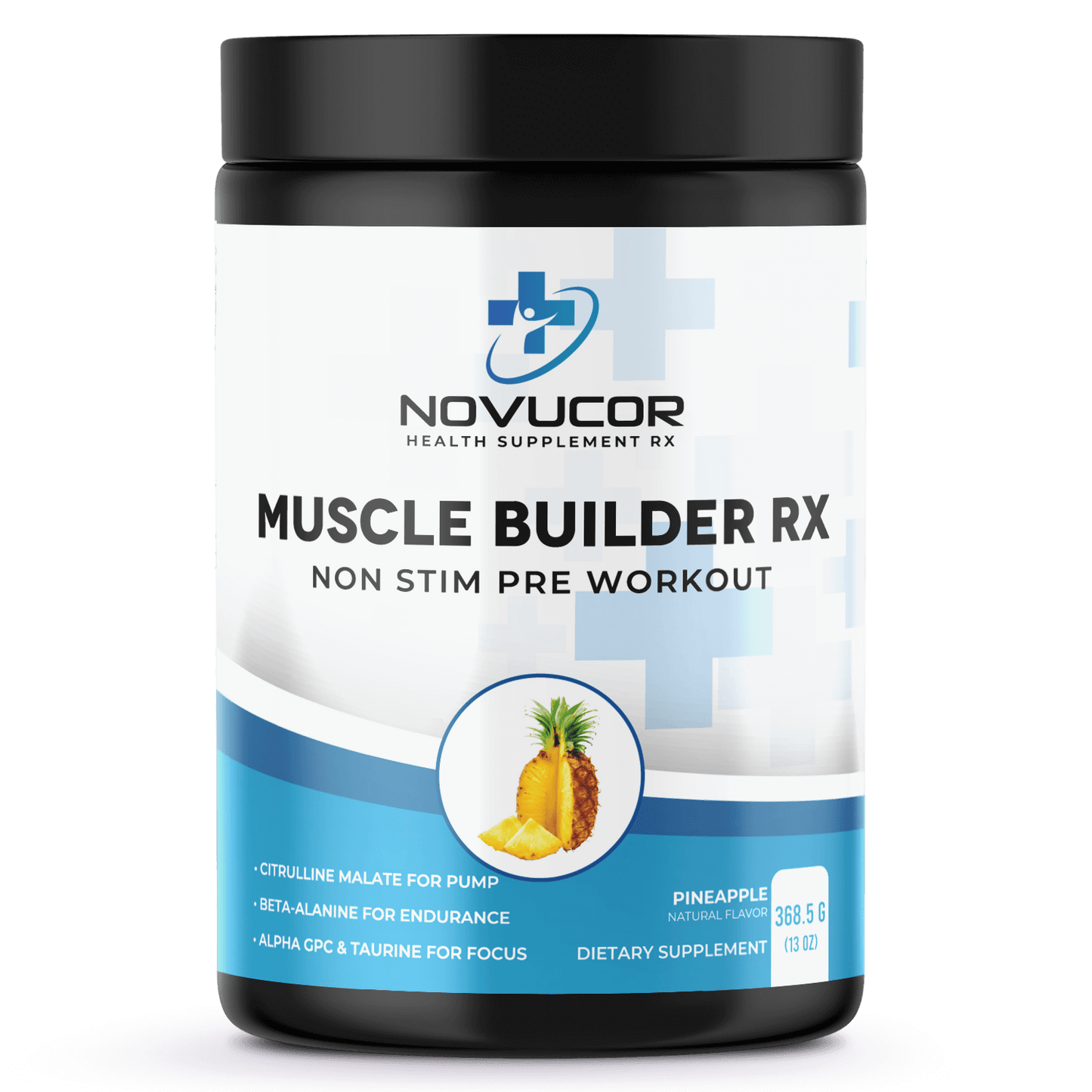 Pre Workout Mix - NON STIM  Pineapple Flavor