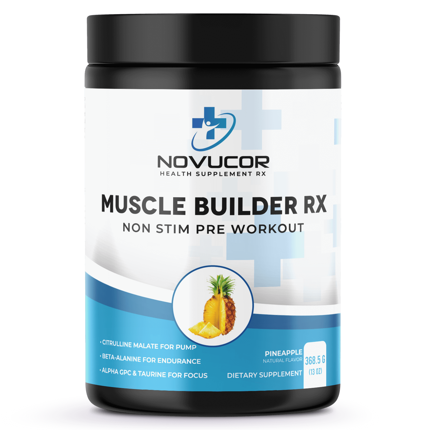 Pre Workout Mix - NON STIM  Pineapple Flavor