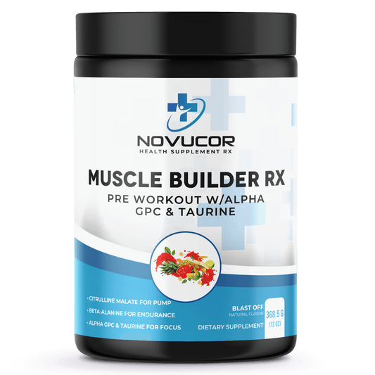Pre Workout w Alpha GPC & Taurine - Blast Off Flavor