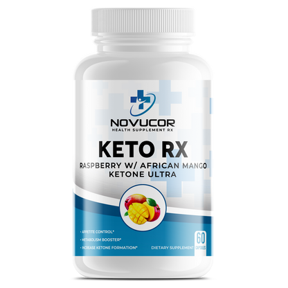 Ketone Ultra (Raspberry/African Mango) Metabolism Booster - Keto Series 60 capsules