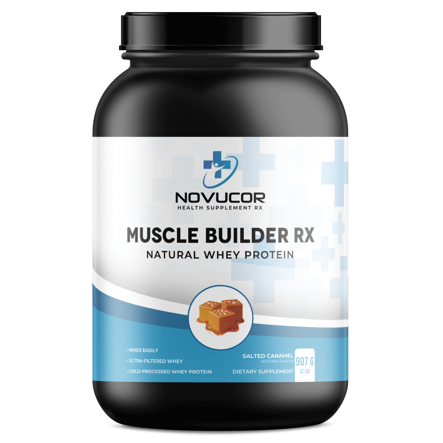 Natural Whey Protein Salted Caramel Flavor