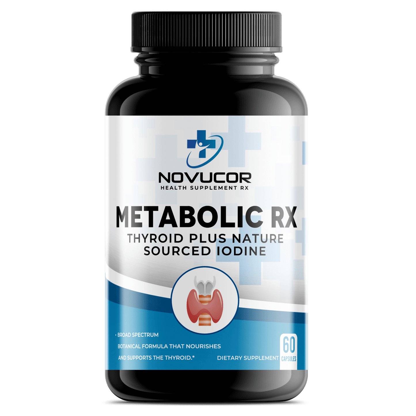 Novucor Thyroid Plus Natural Iodine Supplement