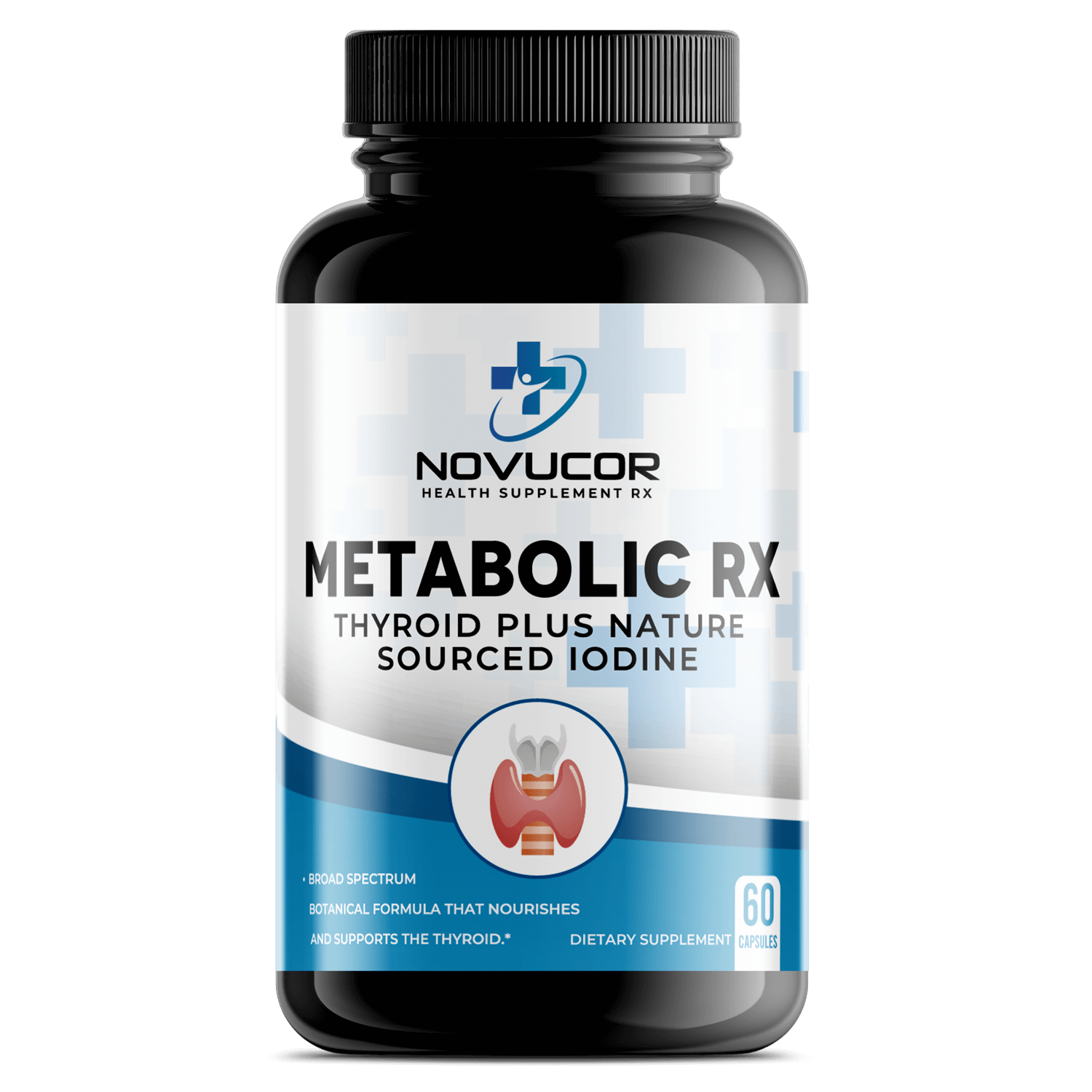 Novucor Thyroid Plus Natural Iodine Supplement
