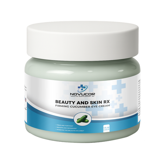 Firming Cucumber Eye Cream w/Bakuchiol, USA Made, Clean & Vegan