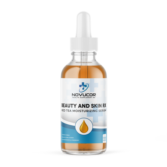 Red Tea Moisturizing + Antioxidant Serum w/Hyaluronic Acid, USA Made