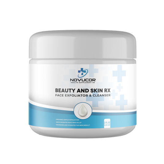 Face Exfoliator & Cleanser w/Honey & Bambusa Arundinacea Stem Extract, USA Made, Clean